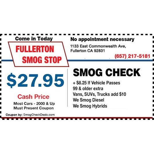 Fullerton Smog Stop