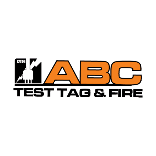 ABC Test Tag & Fire Logo