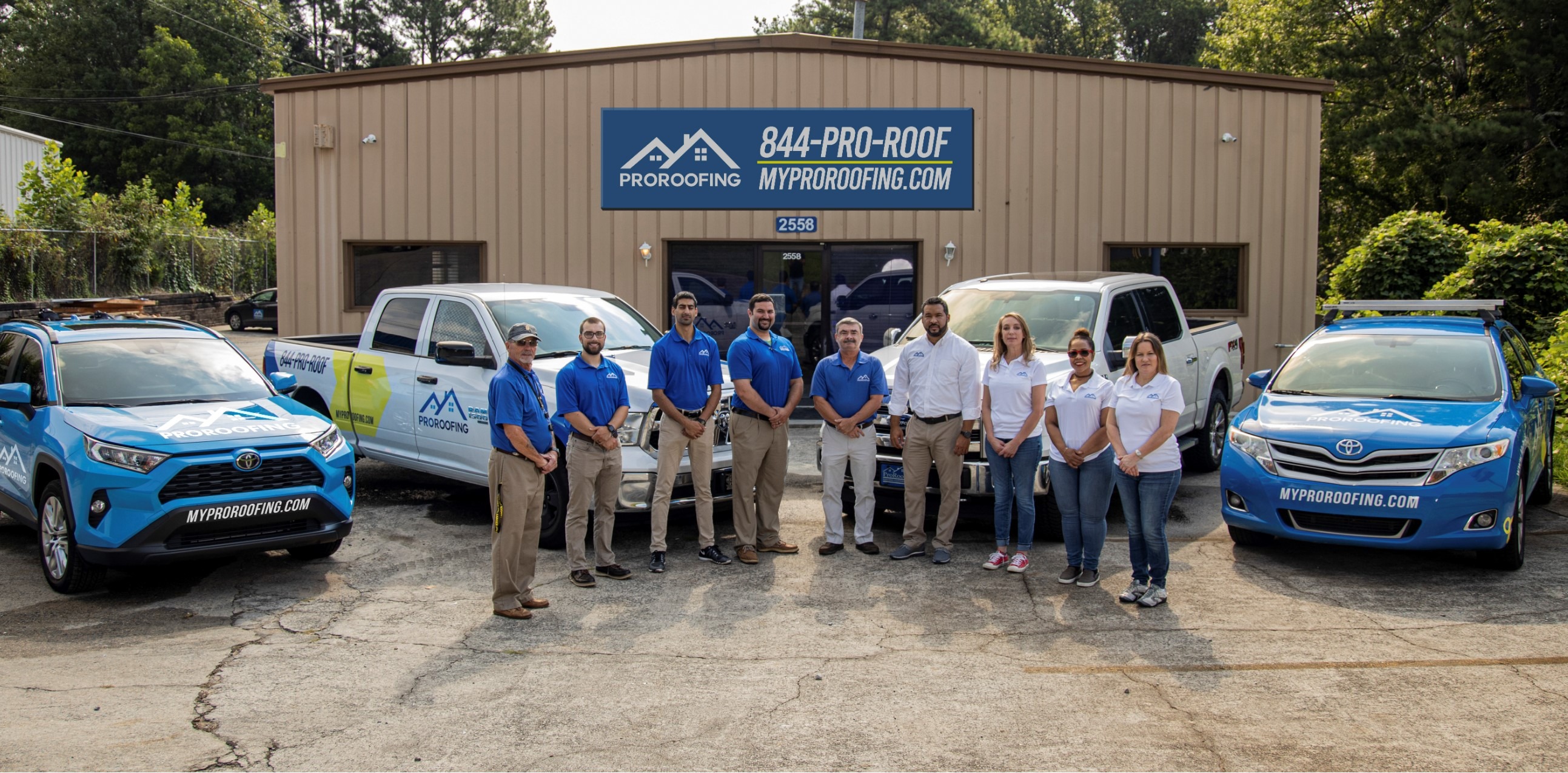 &ldquo;The Pro Roofing & Siding Team &ndash; Protecting Homes Since 2008&rdquo;
At Pro Roofing & Siding, our people are the heart of our success. Backed by over 15 years of experience, our dedicated team delivers award-winning roofing, siding, and exterior services with unmatched professionalism. From our office to your home, we bring expertise, care, and integrity to every project. With fully branded vehicles, a strong community presence, and GAF Master Elite certification, we&rsquo;re proud to stand as Metro Atlanta&rsquo;s trusted roofing experts&mdash;protecting what matters most.