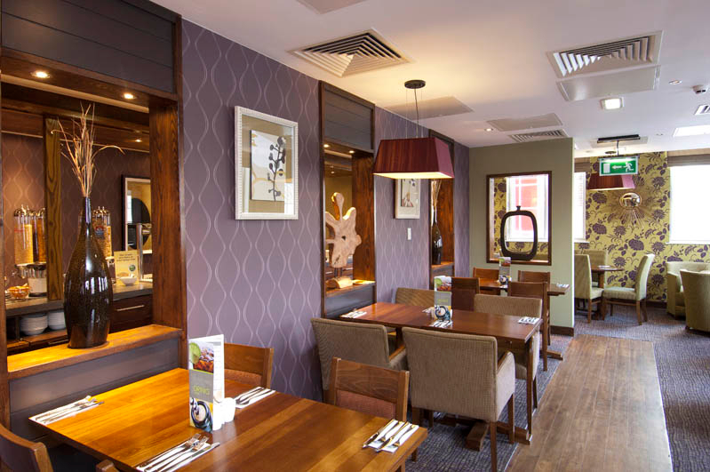 Thyme restaurant interior Premier Inn Coventry City Centre (Earlsdon Park) hotel Coventry 08715 279318