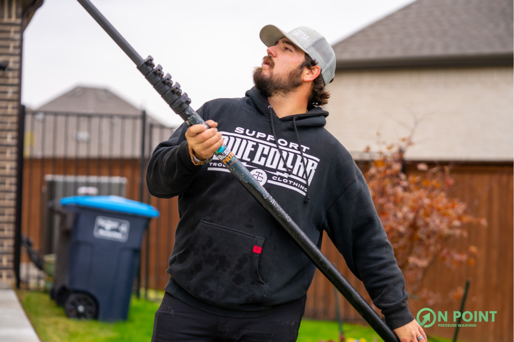 Pressure washing service