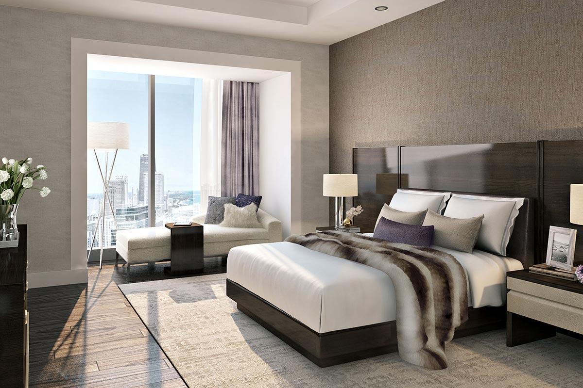 St. Regis Chicago Residence Bedroom