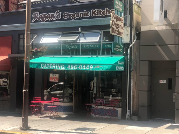 Images Razan's Organic Kitchen traditional and classic shawarma.