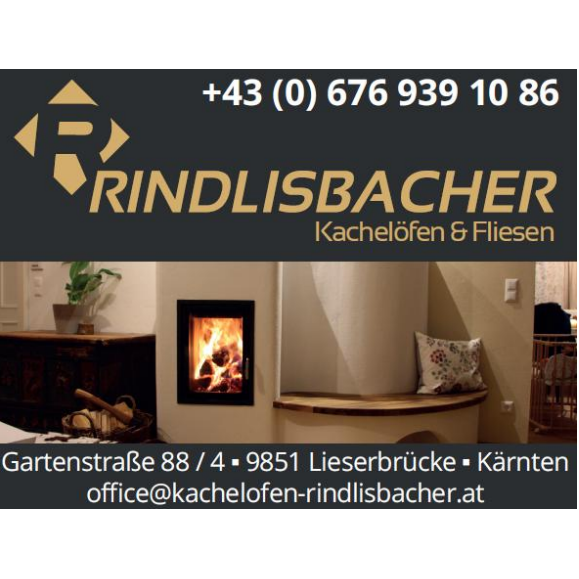 Logo von Kachelöfen & Fliesen Rindlisbacher Mario