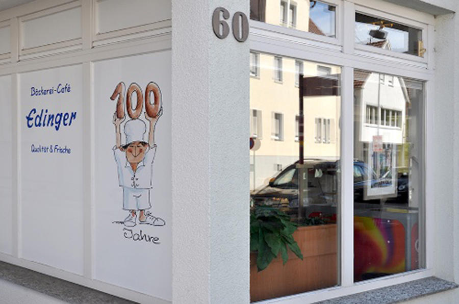 Bäckerei - Café Edinger, Hauptstraße 60 in Salach