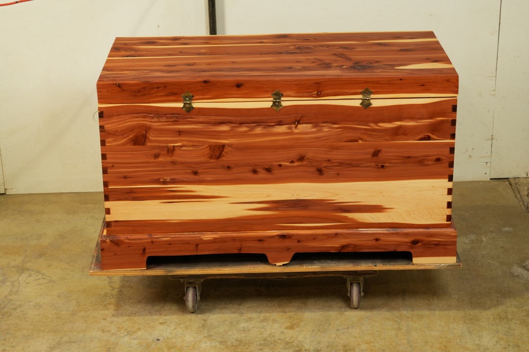 Wood Chest Repair and Restoration in Fort Collins - After