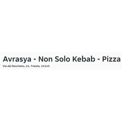 Avrasya Kebab - Restaurant - Trieste - 040 828982 Italy | ShowMeLocal.com