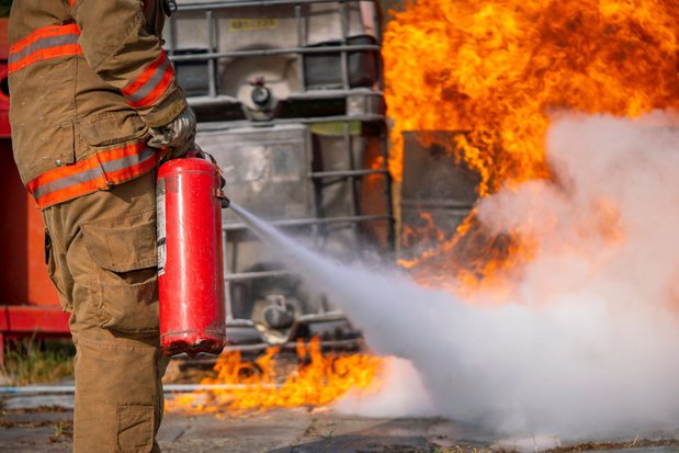 Images Commercial Fire Extinguishers Sales & Service