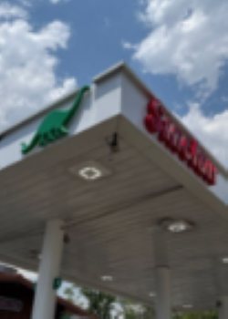 Sinclair Gas Station Fueling Island