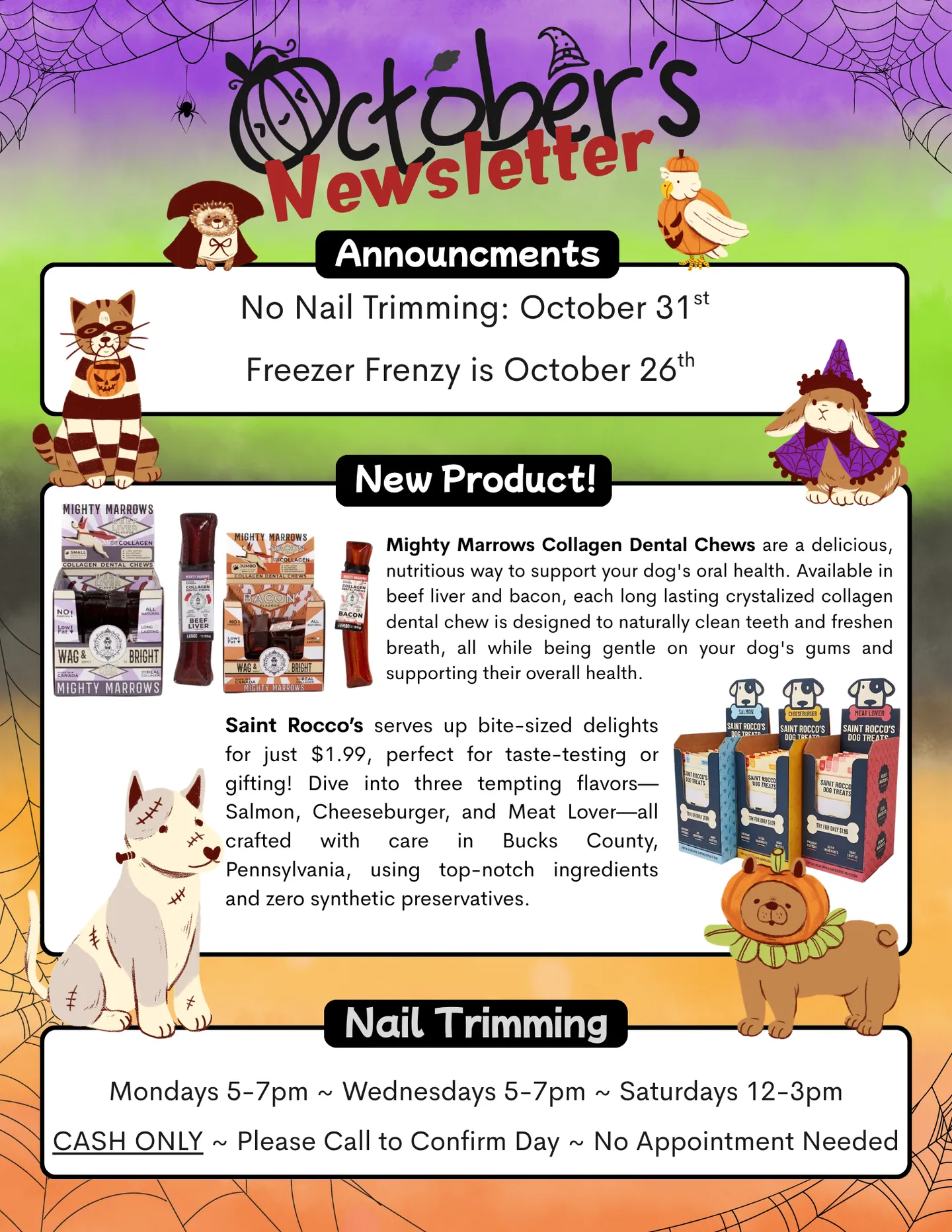 Image of Local Pet Event October Newsletter Nearby