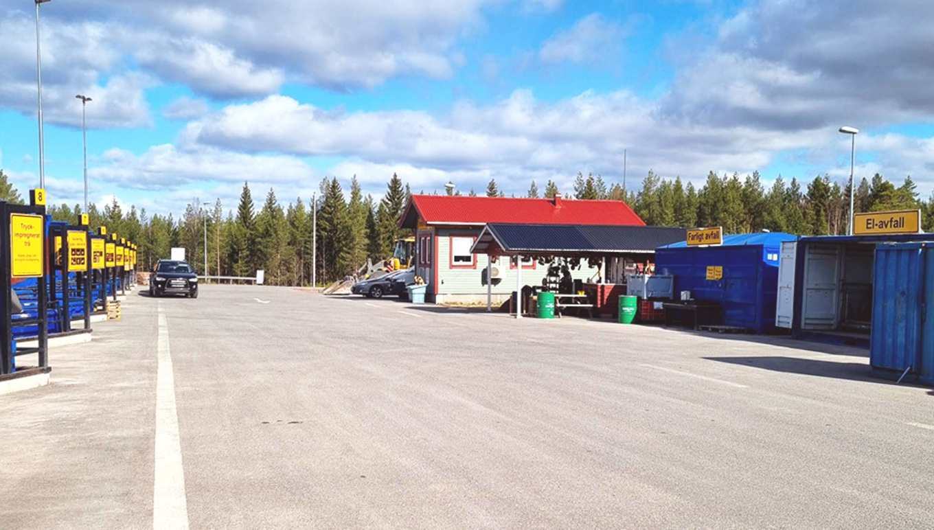 Images Älvdalens återvinningscentral