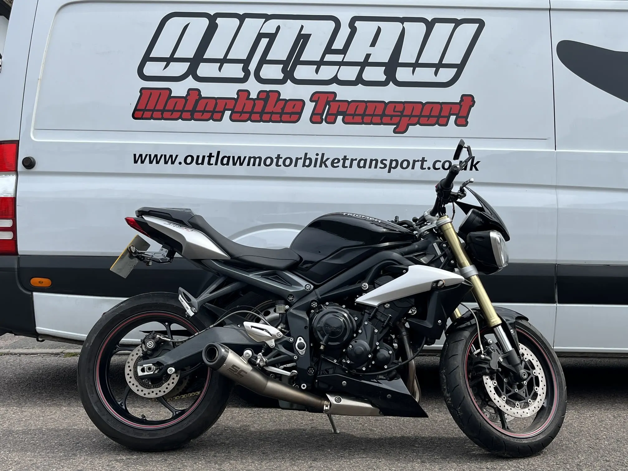 Outlaw Motorbike Transport Maidstone 07946 727325