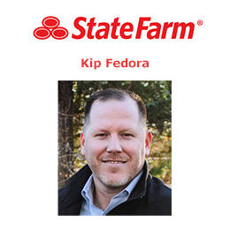 State Farm: Kip Fedora Logo