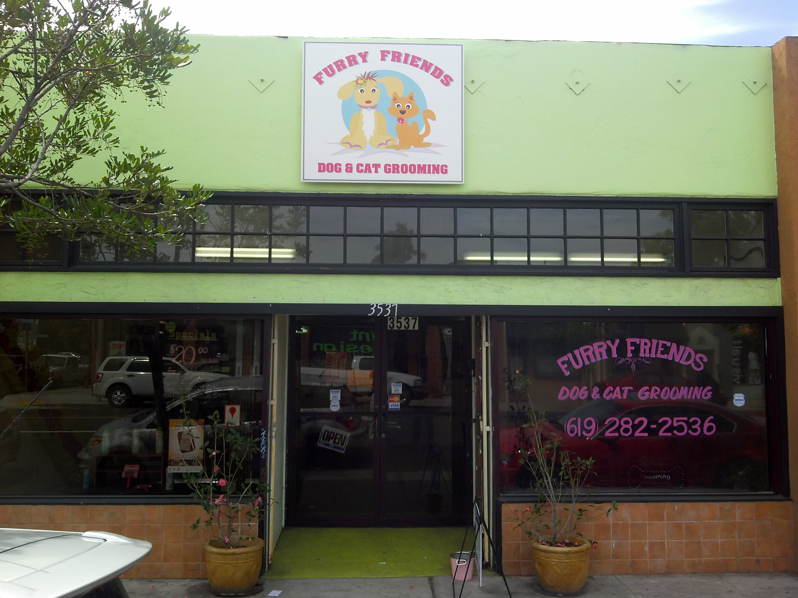 Furry Friends Do and Cat Grooming in North Park Furry Friends Dog and Cat Grooming San Diego (619)282-2536