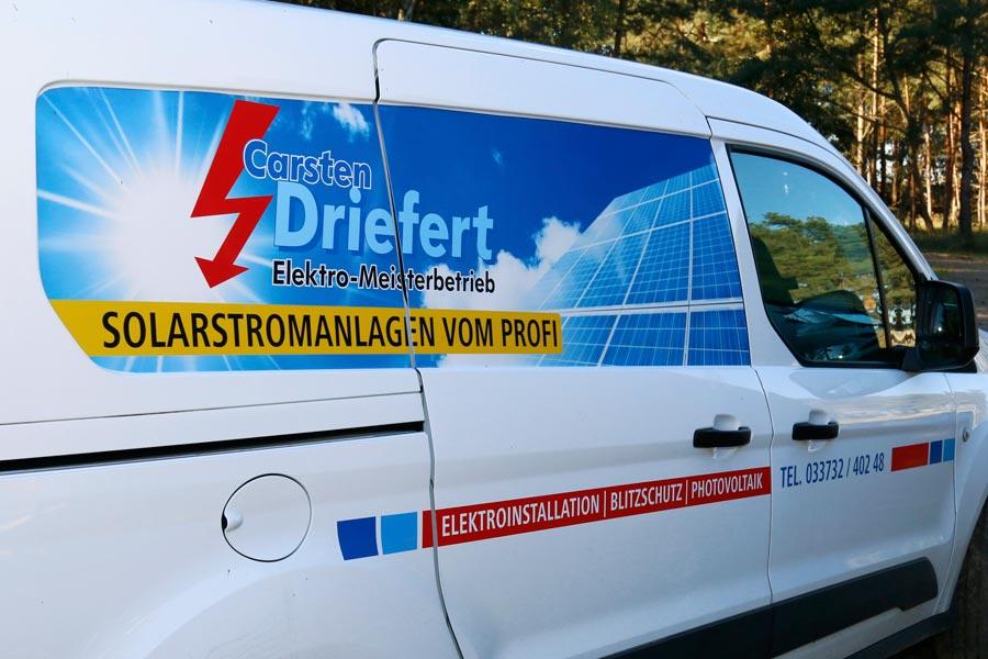 Carsten Driefert Elektro-Meisterbetrieb, Mühlenstraße 2 in Nuthe-Urstromtal