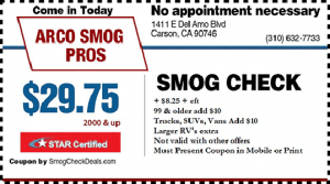 Smog Check Low Price
