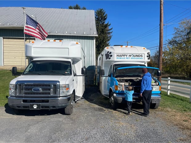 Images Happy Hounds Mobile Pet Grooming