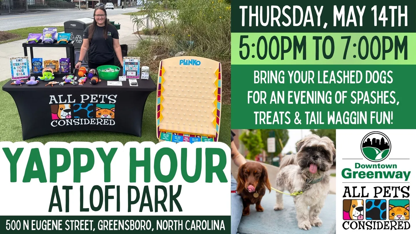 Image of Local Pet Event Yappy Hour at LoFi Park Nearby