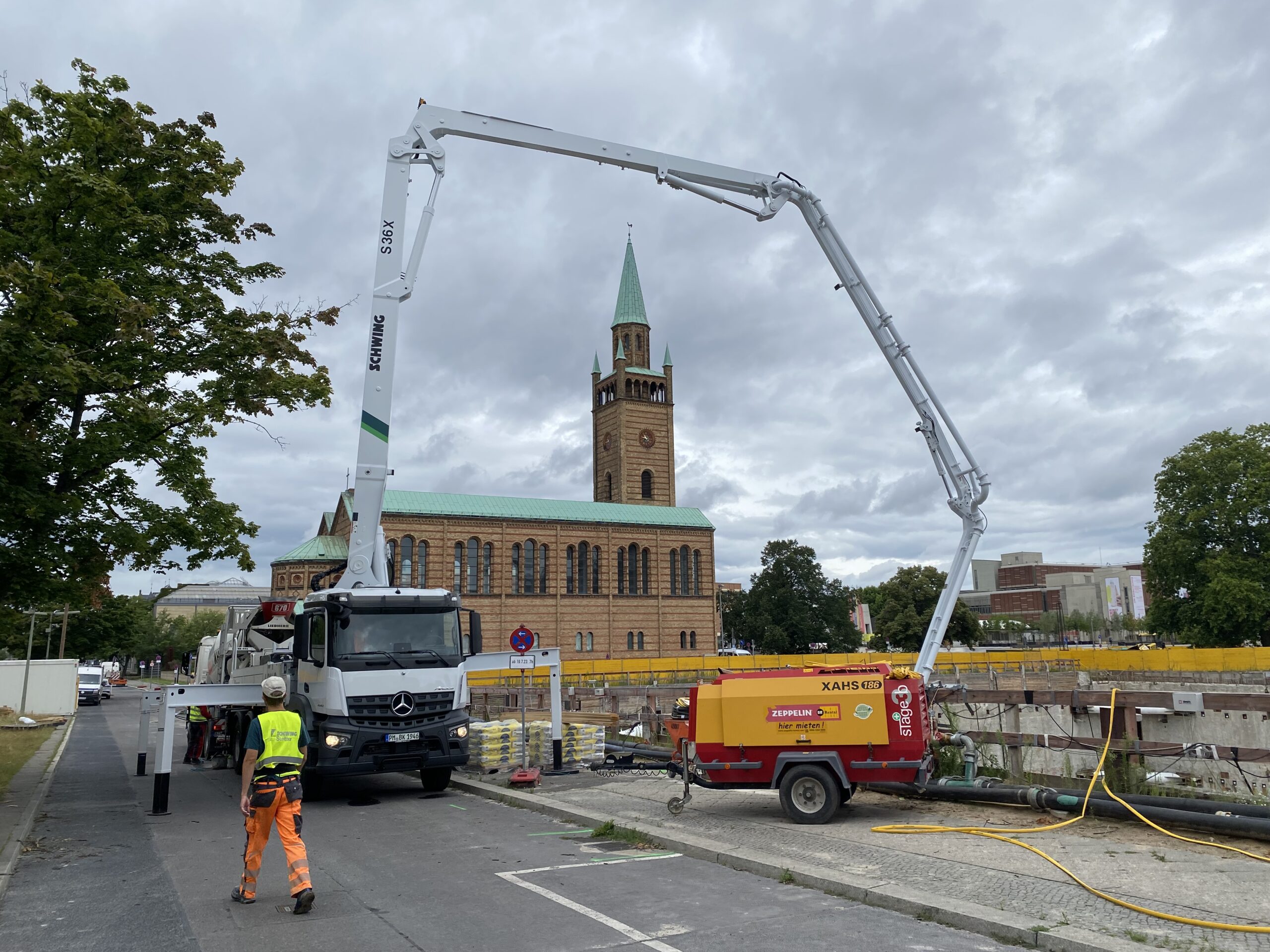 Arnos Betonpumpservice GmbH, Eichholzberg 2 in Werder (Havel)