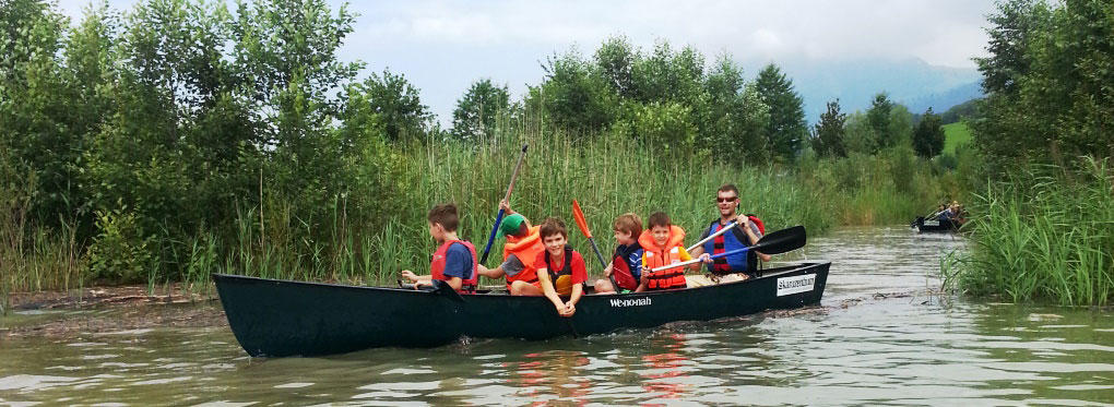 Kanuzentrum am Vierwaldstättersee, Unterdorfstrasse 21 in Alpnach Dorf