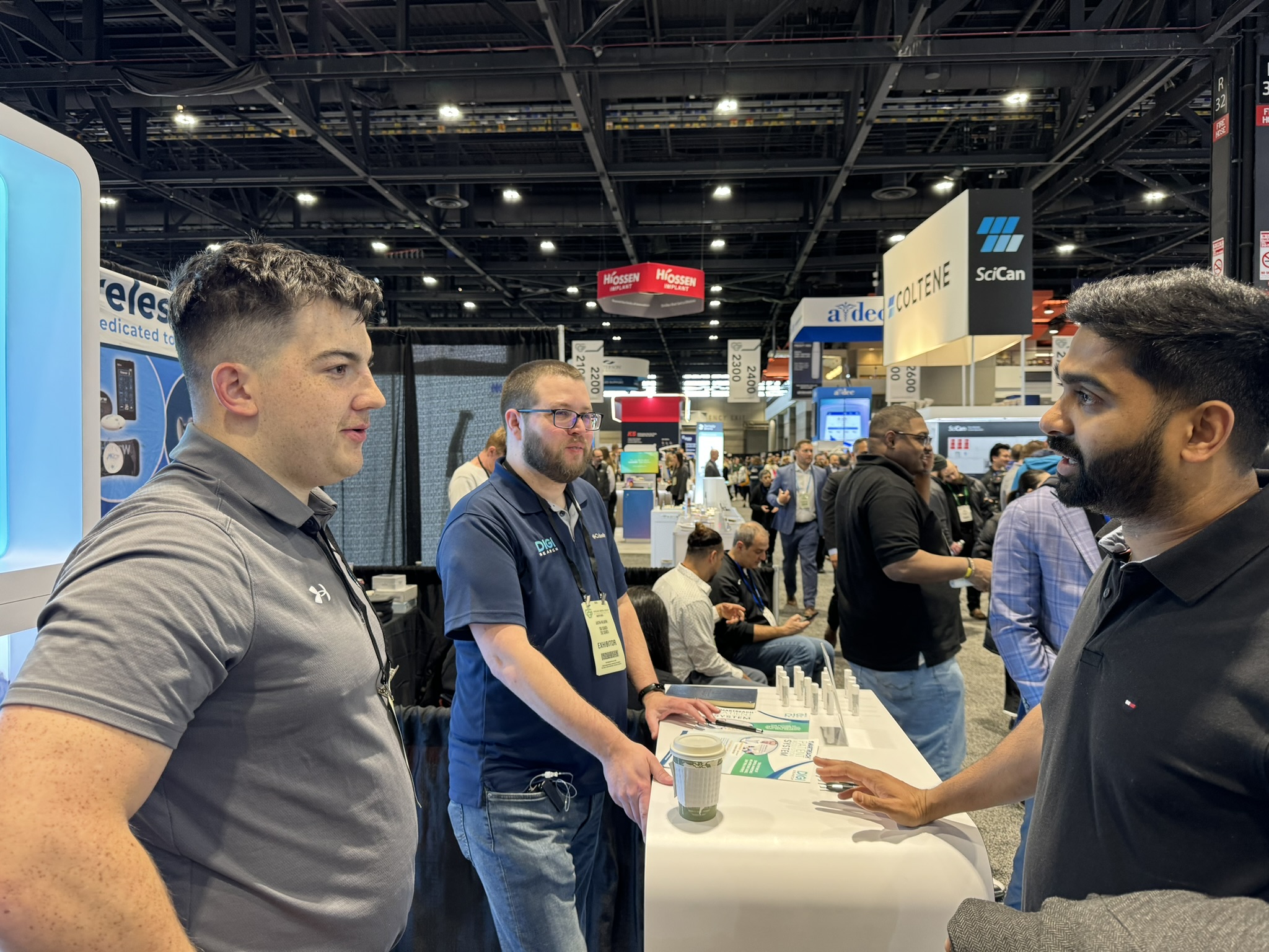 The DIGI Search booth at the 2025 Chicago Midwinter Meeting