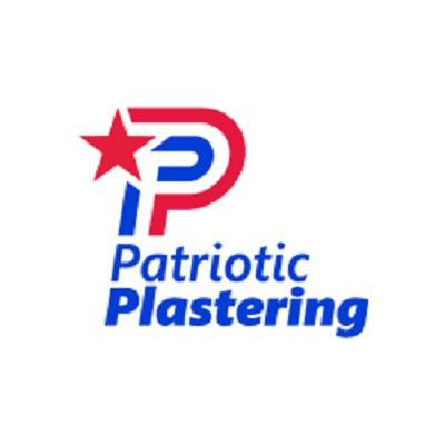 Patriotic Plastering Logo