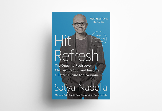 Hit Refresh book cover.