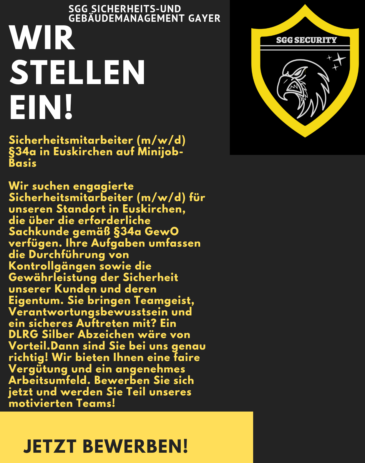 Bilder SGG Sicherheits- und Gebäudemanagement Gayer