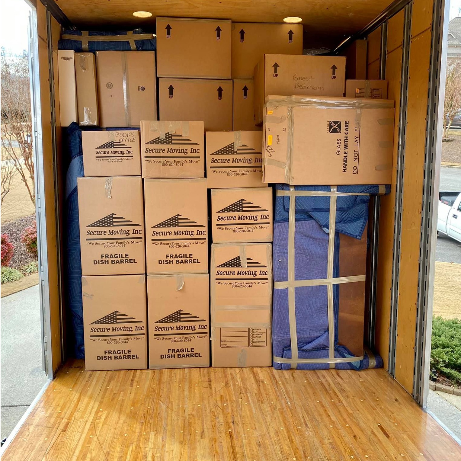 Full service movers.