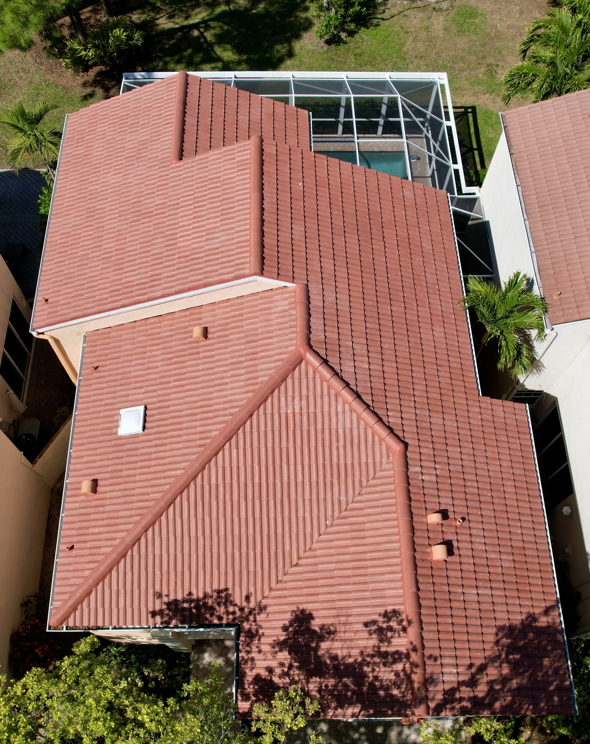 We replaced this roof and this tile color from Eagle is called Terracambra Range.