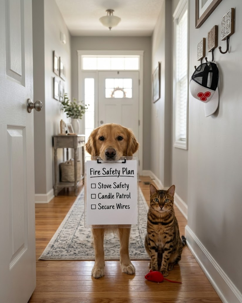 Pet Fire Safety Day is July 15! Remember to keep pets away from grills, candles, and stove tops, and update your emergency plan with them in mind. Contact our Alma office for a quick review of your home or renters insurance coverage.