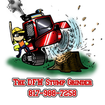 The DFW Stump Grinder Logo