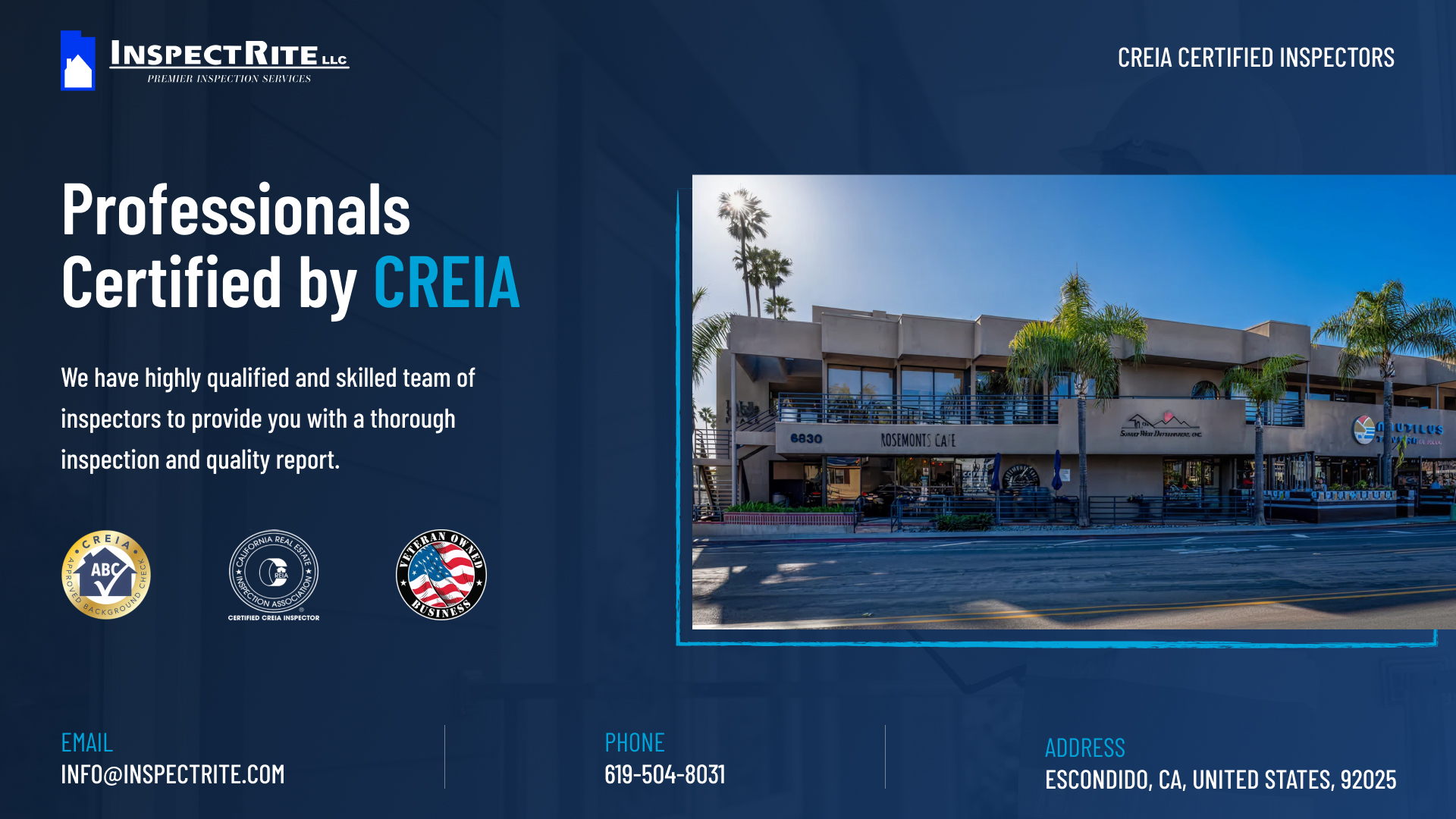 Home Inspections San Diego