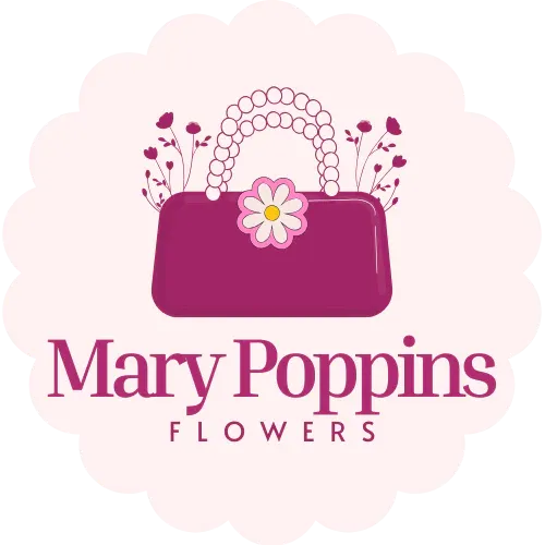 Mary Poppins Flowers Logo