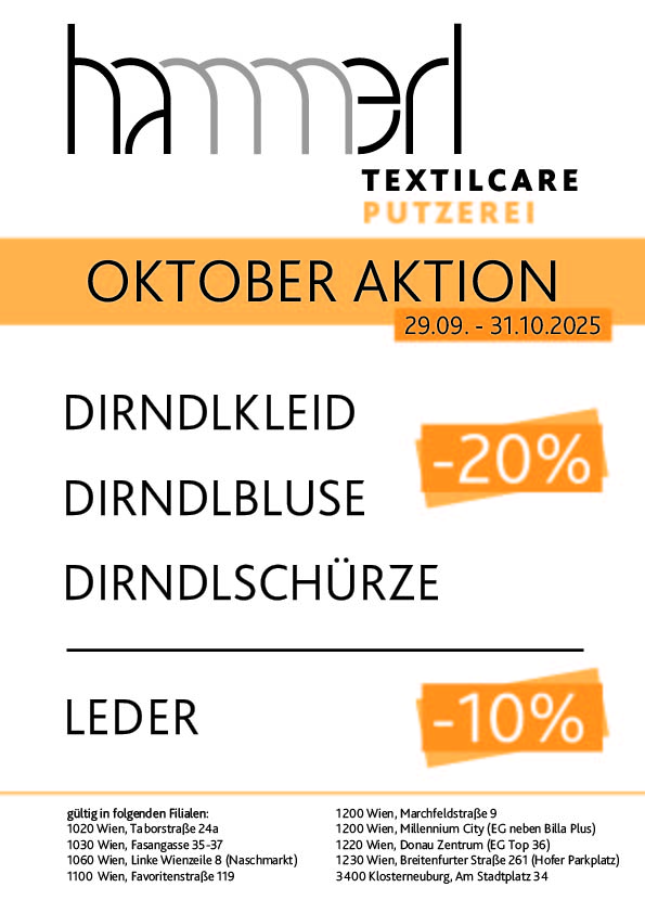 Bilder Hammerl TextilCare (Putzerei/Textilreinigung)