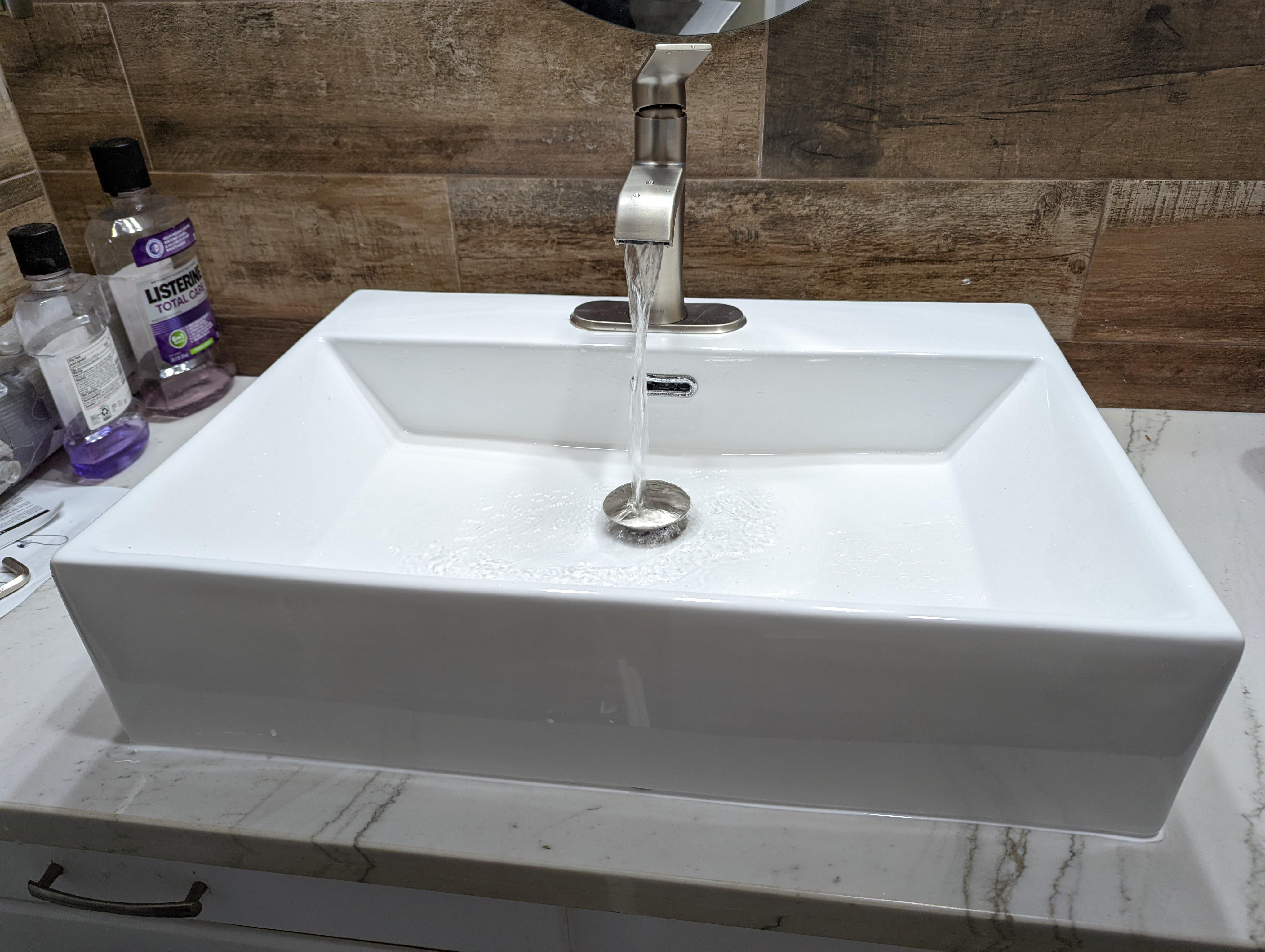 Install a new lavatory faucet. Repair Plumber MVP Plumbing Plumber Baytown Plumber Mont Belvieu Plumber Anahuac Plumber