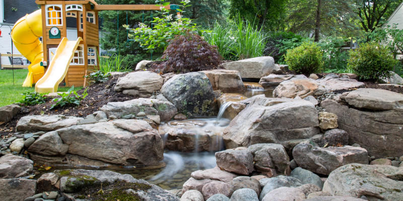 ENJOY PEACEFUL, RELAXING WATERFALLS ON YOUR OWN LAND WITH OUR EXPERTS!