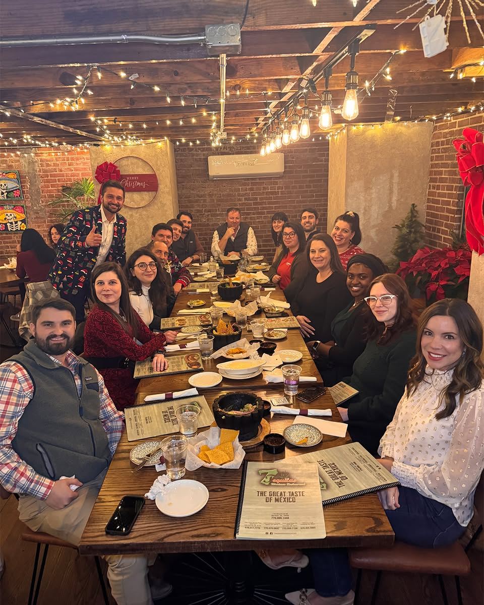 Holiday cheer, great food and an even better team