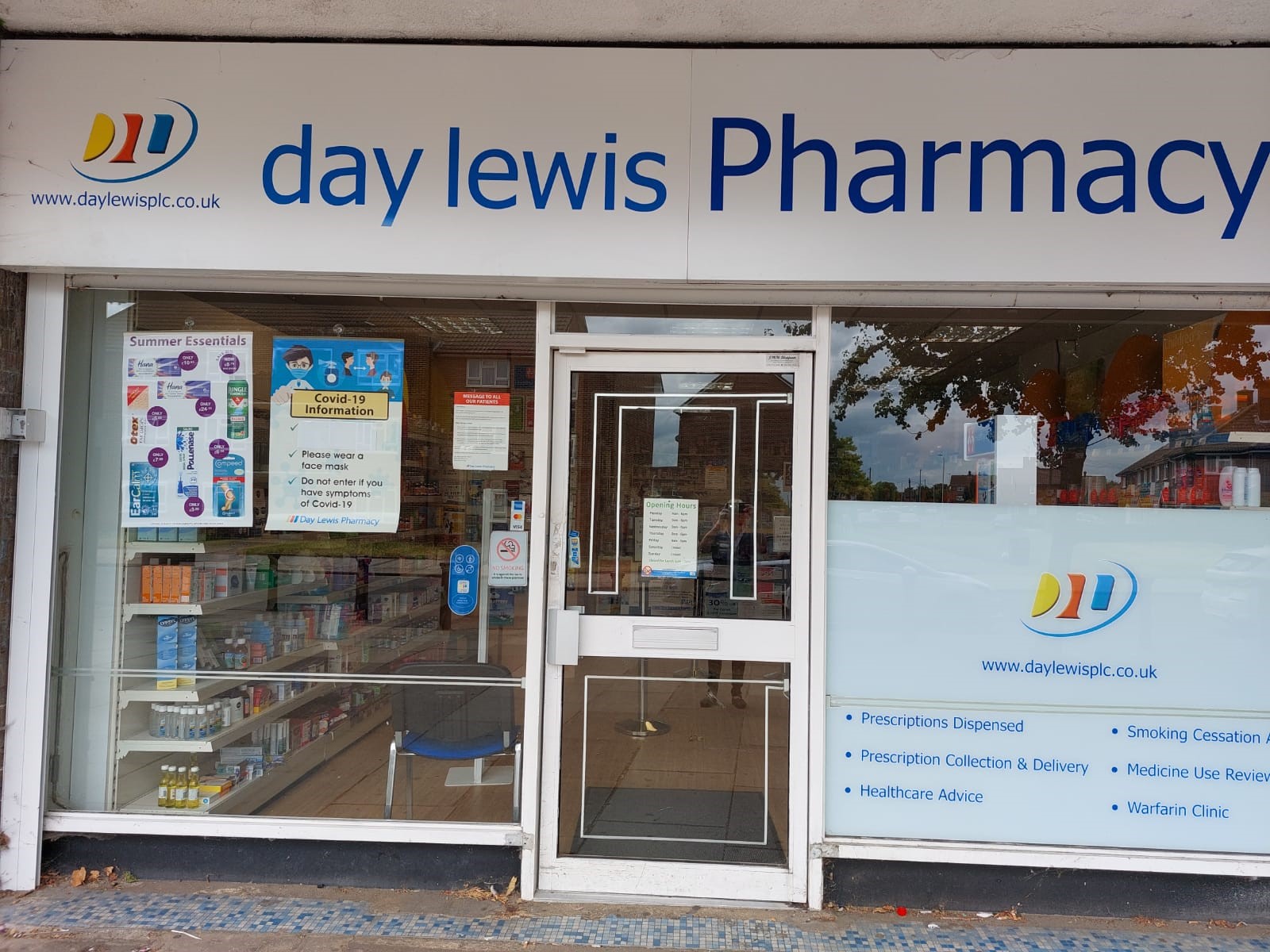 Day Lewis Pharmacy Mungo Park Rainham 01708 554145