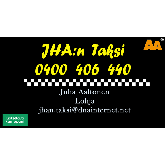 JHA:n Taksi Logo