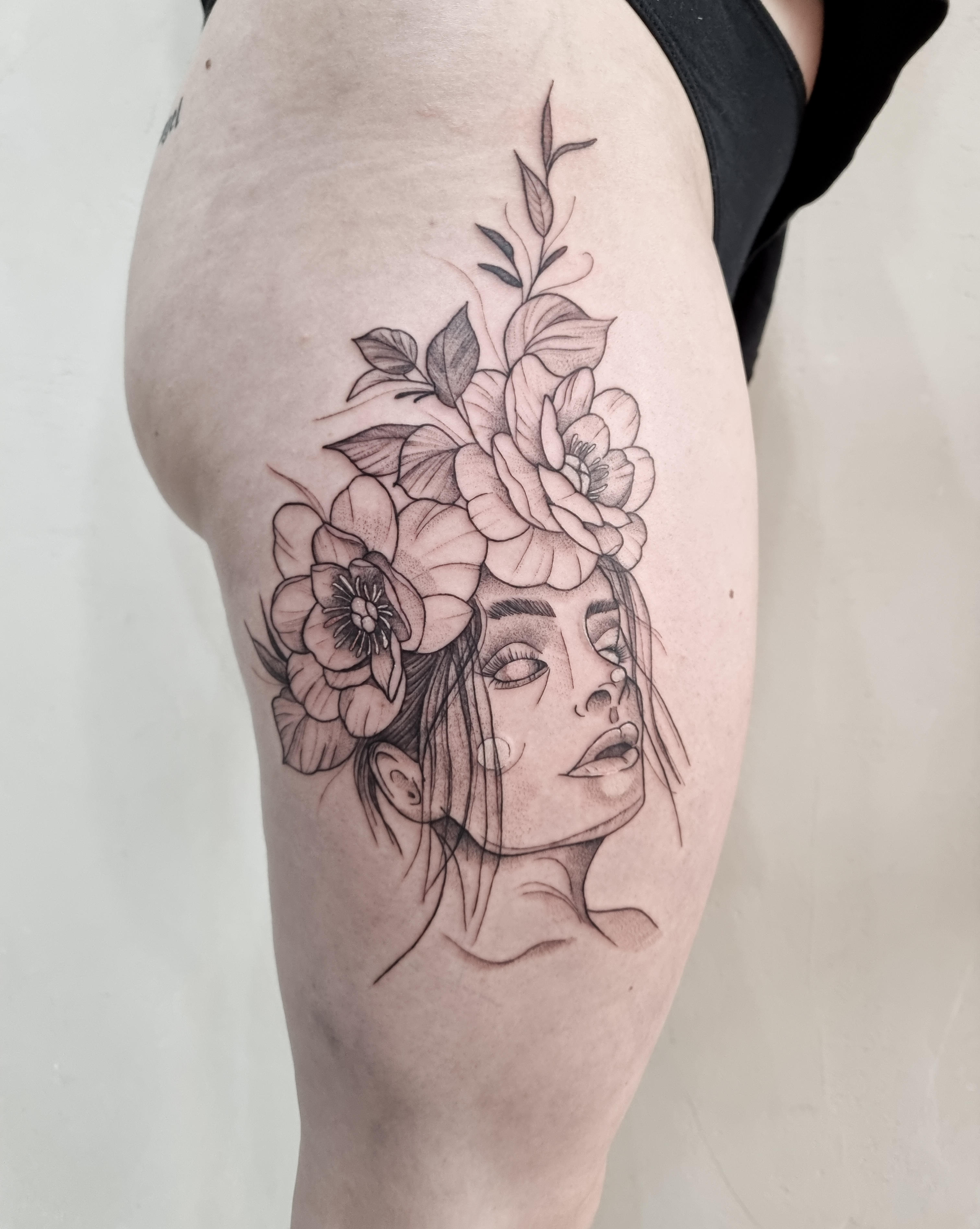 Bilder Jordan Tattoo and plants