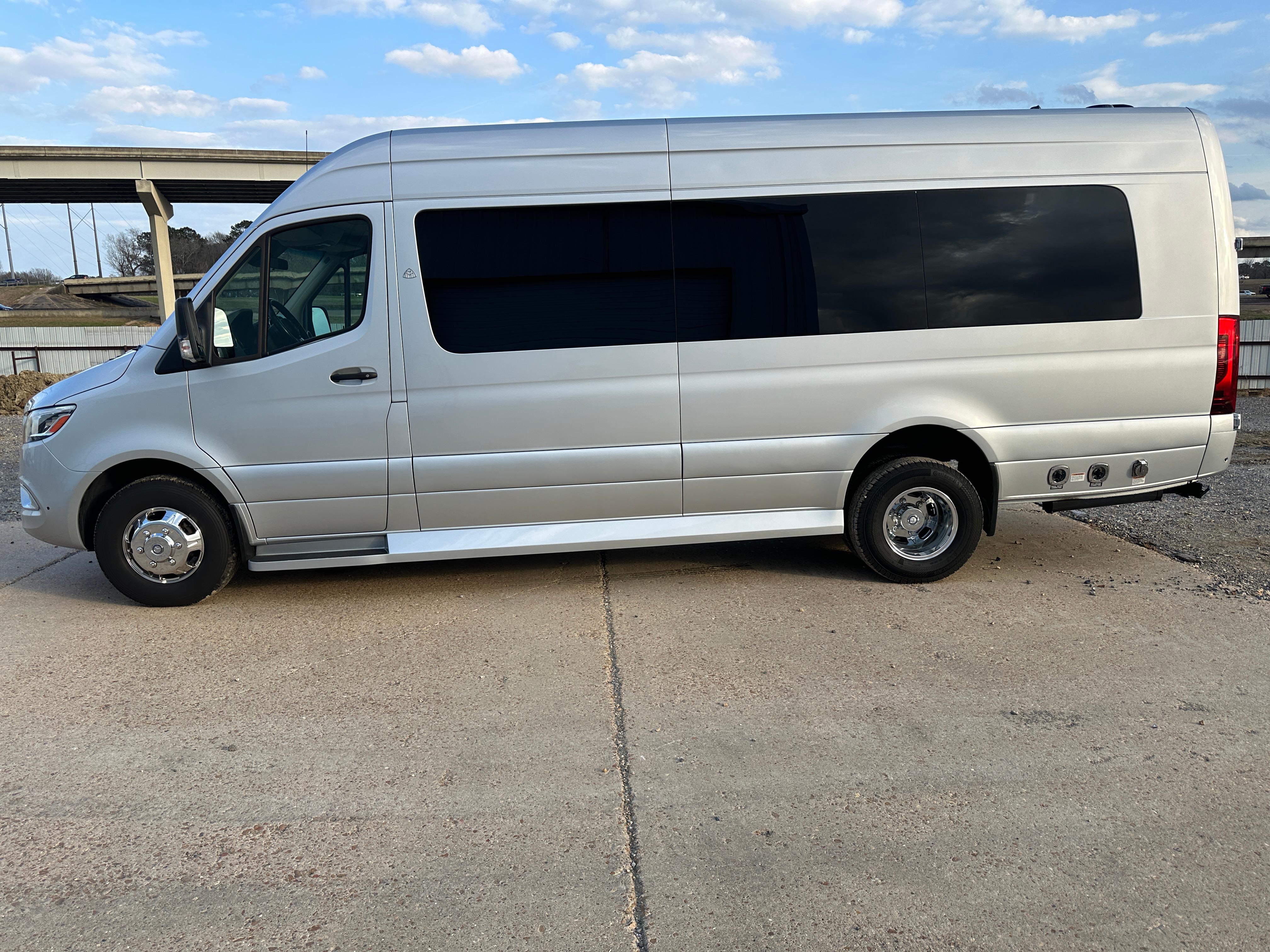 Midwest Automotive Designs luxury Sprinter van conversion.