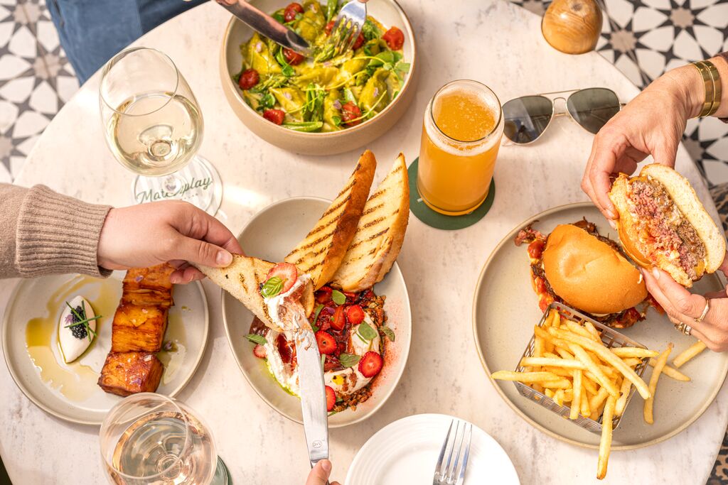 Settle in and stay awhile. From our signature Matchplay burger to fresh, seasonal plates, our menu brings a spirited new culinary vision to Napa Valley.