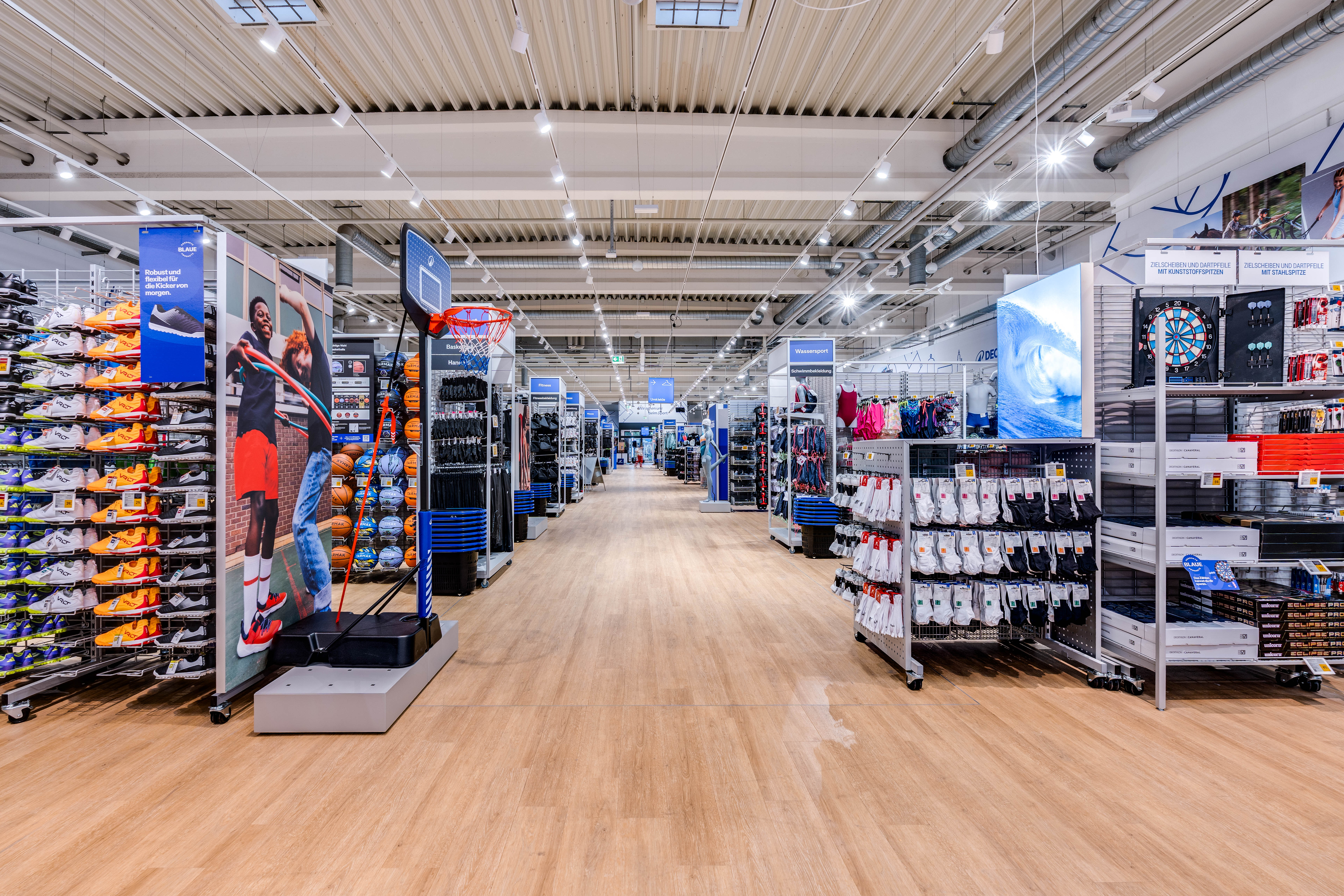 Bilder DECATHLON Leipzig Sachsenpark