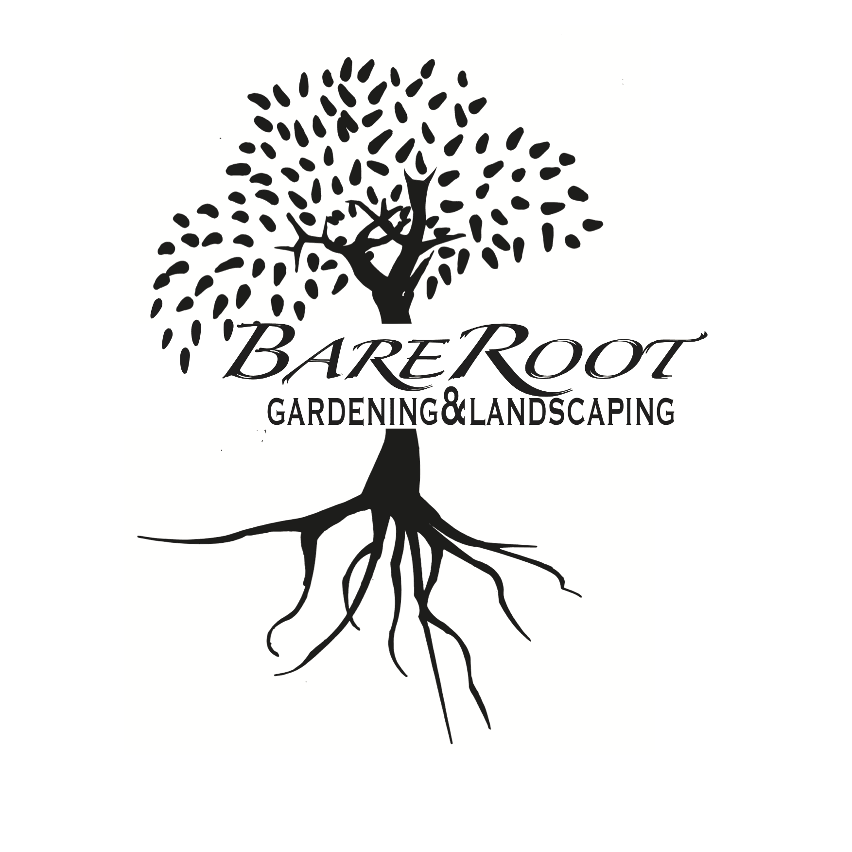 BareRoot Gardening & Landscaping Logo