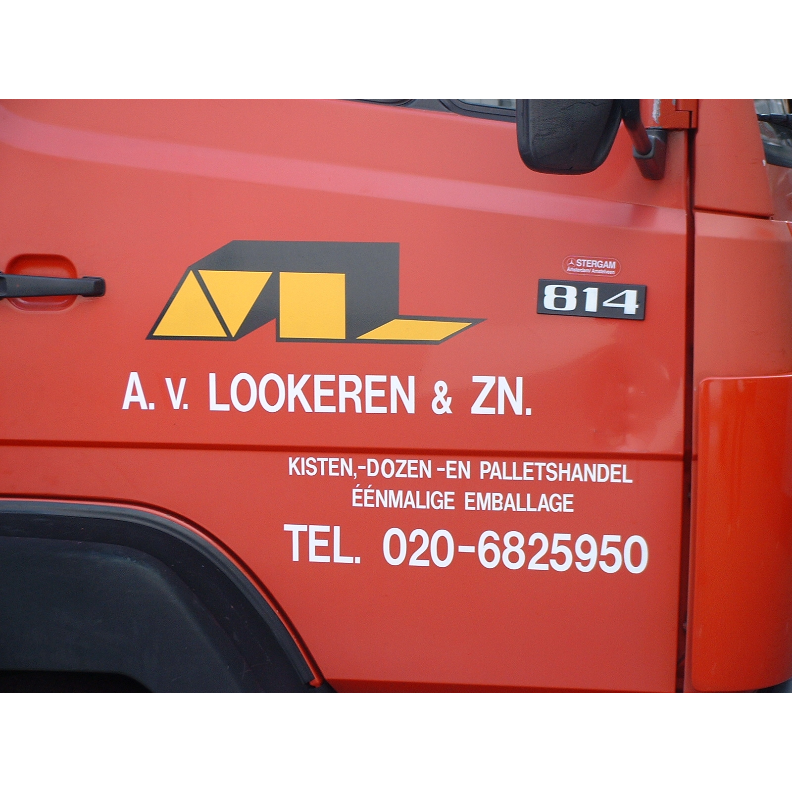 Pallethandel A van Lookeren en Zn Logo