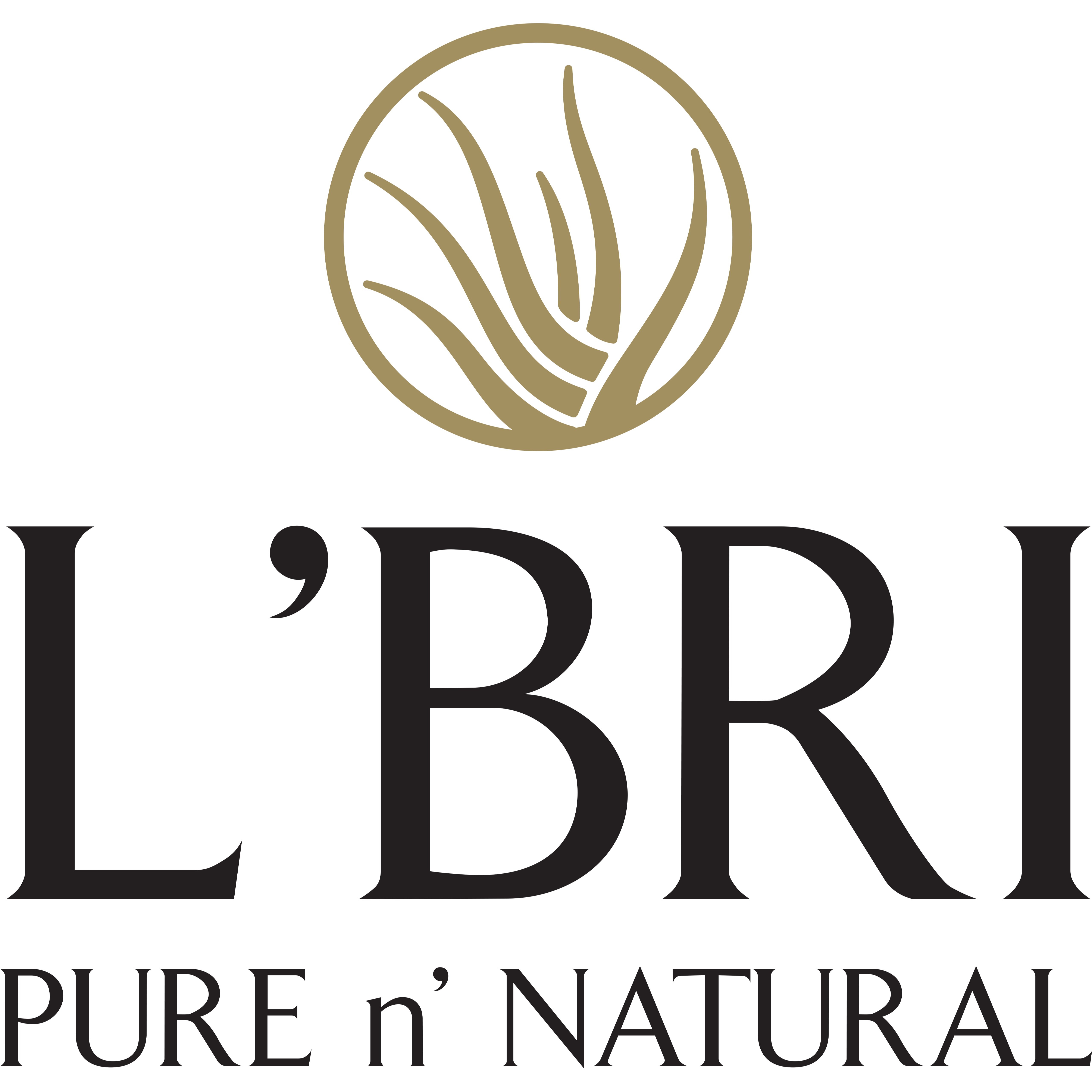 L'BRI PURE n' NATURAL Logo