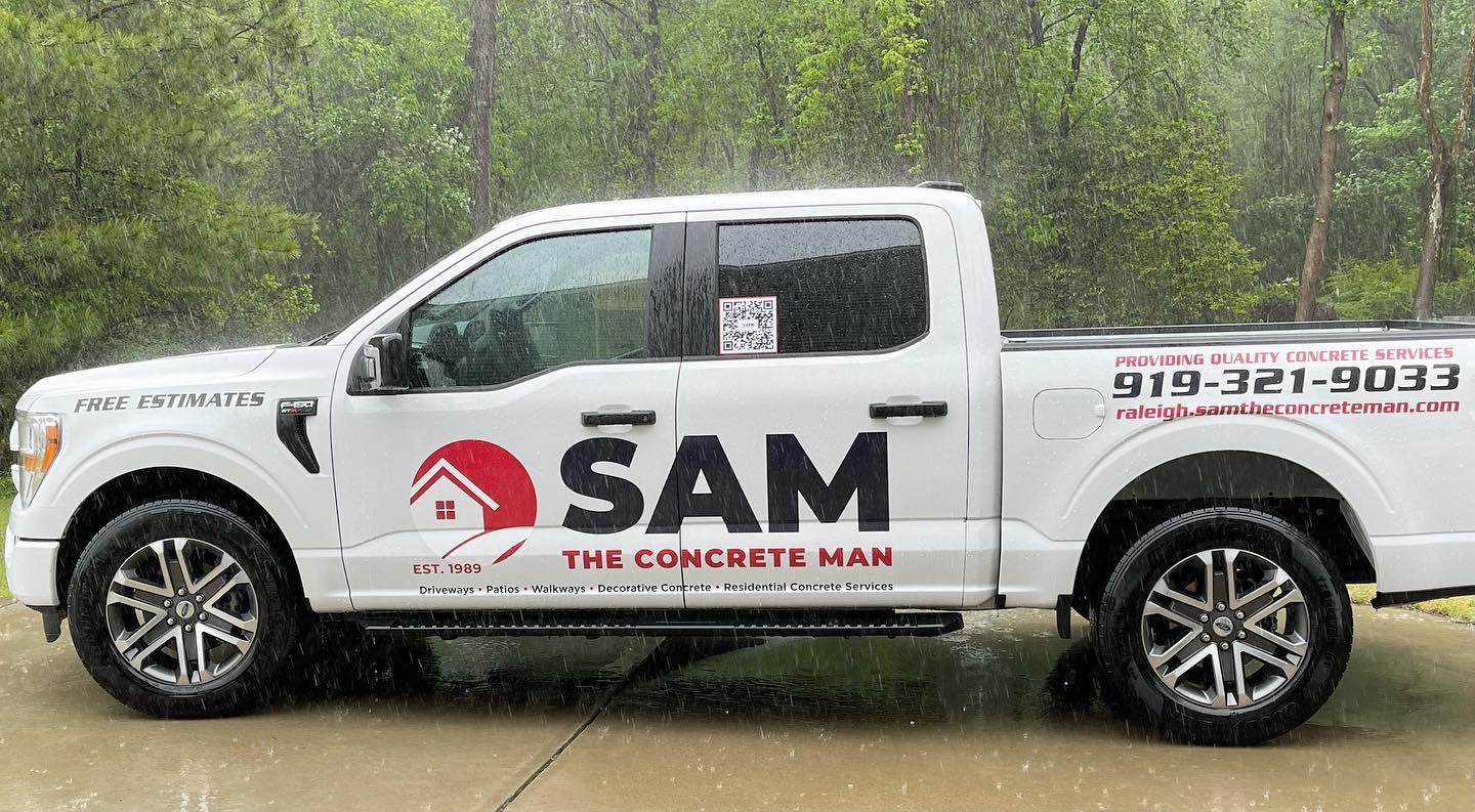 Sam The Concrete Man Raleigh