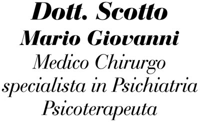 Images Scotto Dr. Mario Giovanni - Medico Chirurgo Specialista in Psichiatria