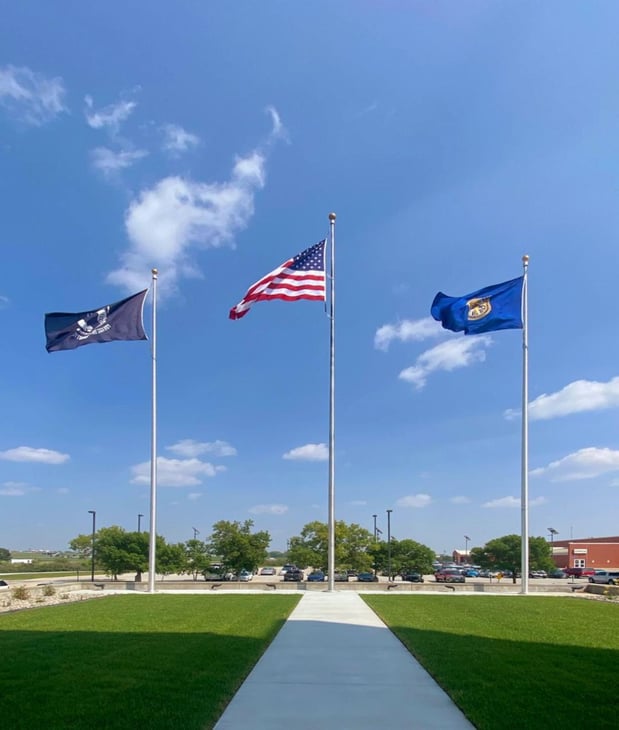 Images A-1 Flags, Poles and Repair